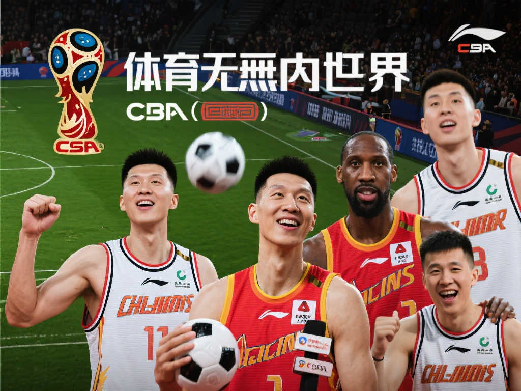 CBA球星分享足球世界杯心得，跨界交流展激情